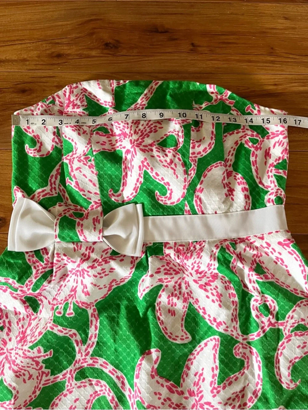 Lily Pulitzer Amberly Strapless Floral Mini Dress 12 - Picture 6 of 15